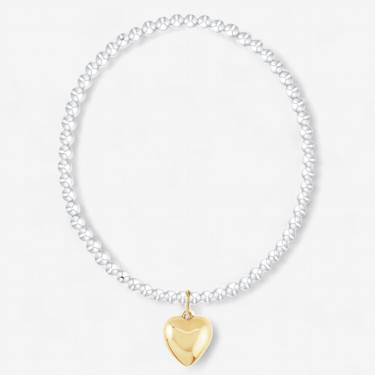 Classic Mixed Metal 3mm Bracelet-Love Plush Gold