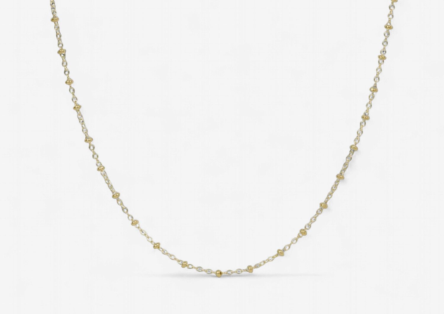 15" Choker Simplicity Chain Gold- Classic Gold 2mm
