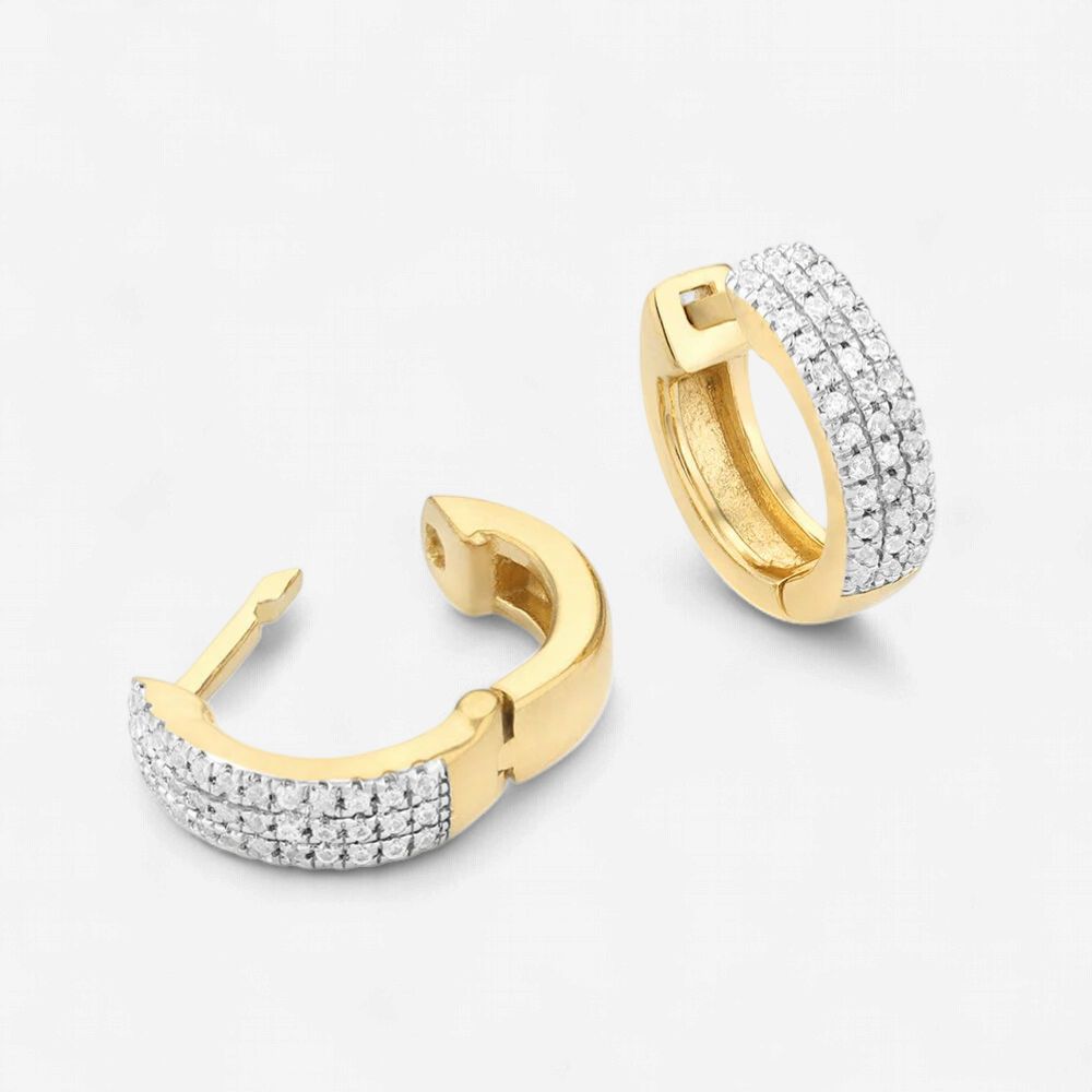 Three Ways to Shine Hoop Earrings