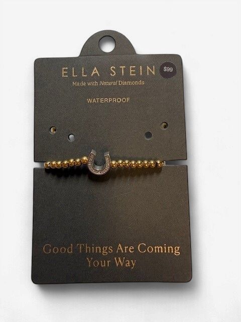 Lucky Horseshoe Beaded Bracelet