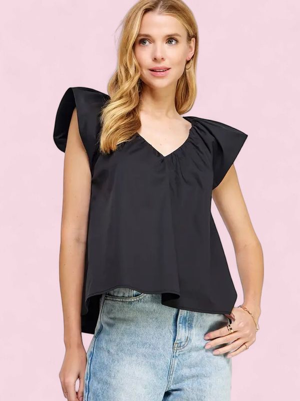 Strut &amp; Bolt Poplin Top