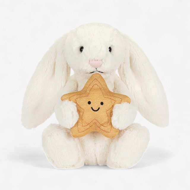 Jellycat Cream Bunny with Star