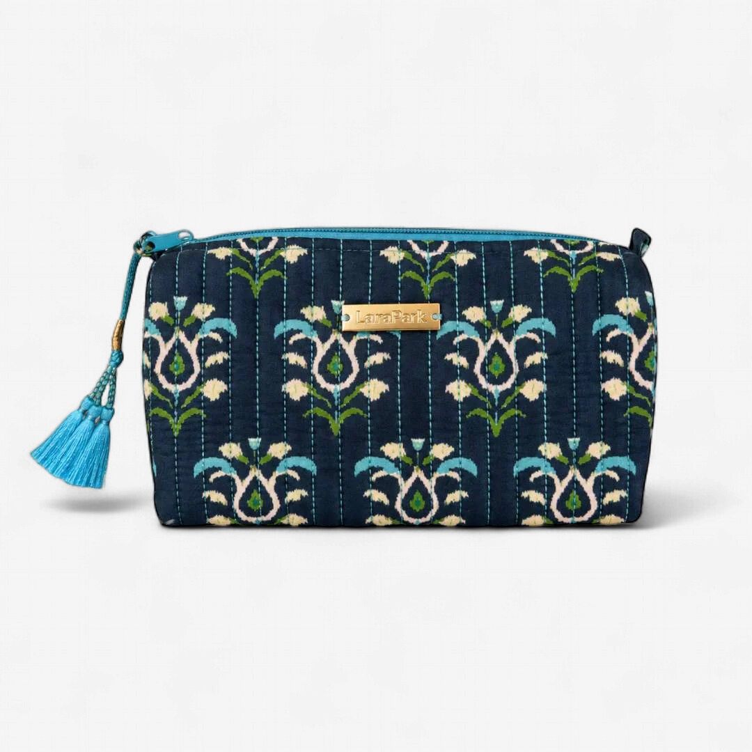 Rosemary Indigo Cosmetic Bag