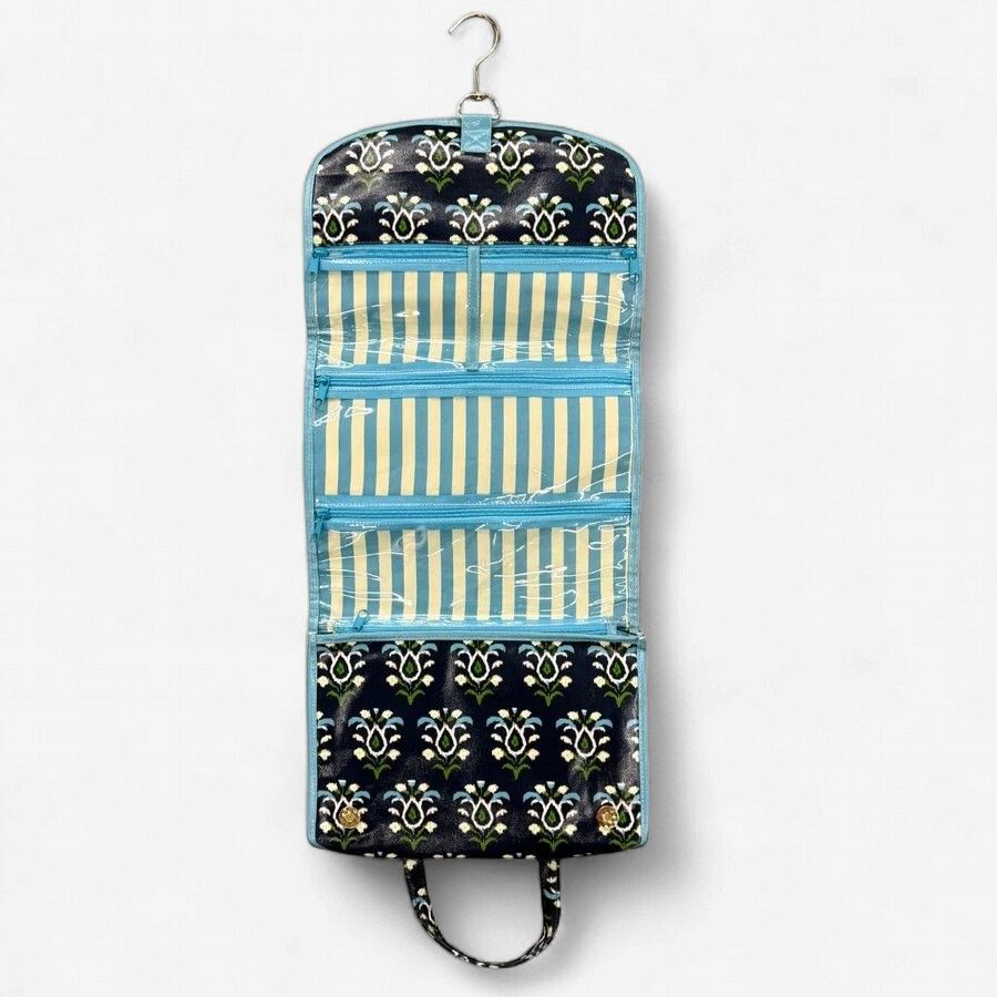 Rosemary Indigo Hanging Travel Case