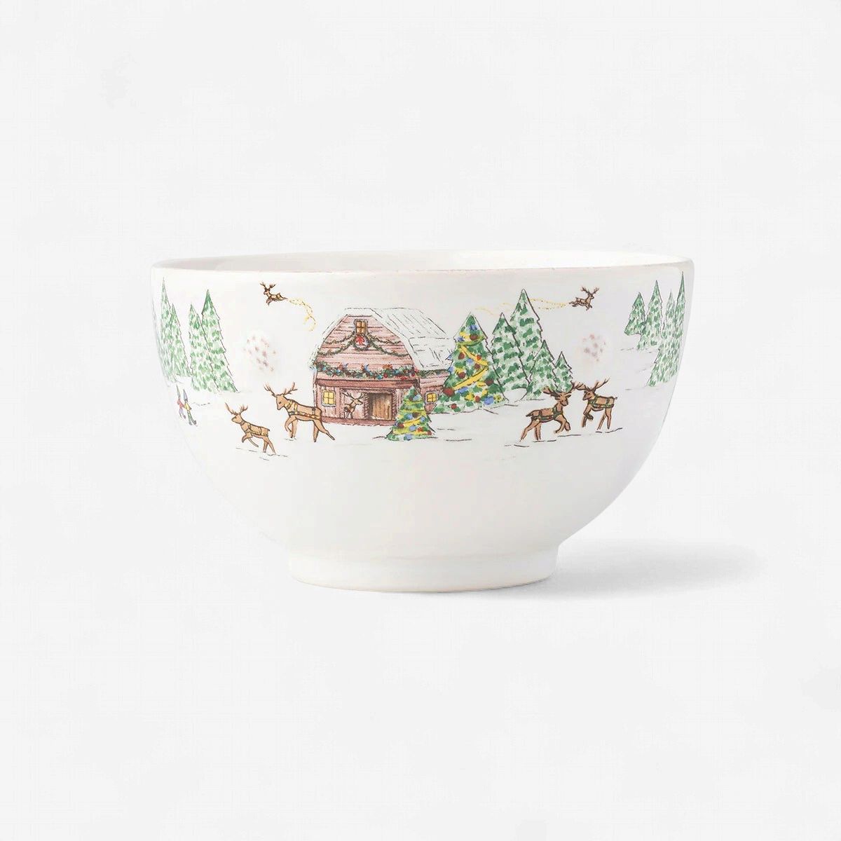 Juliska Berry &amp; Thread North Pole Cereal Bowl-Rusher
