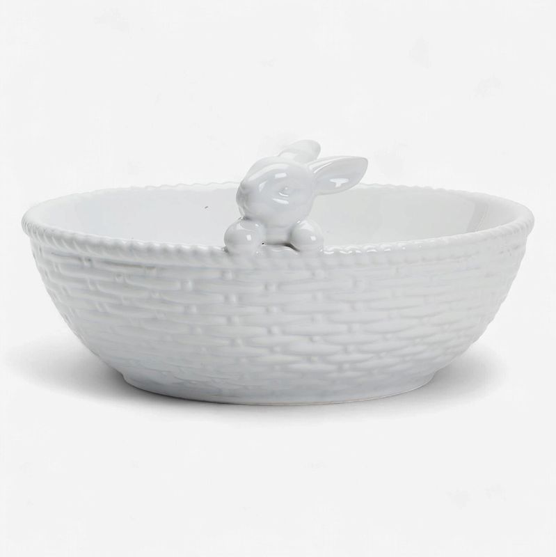 Bowl w/Peeking Bunny-Yatawara
