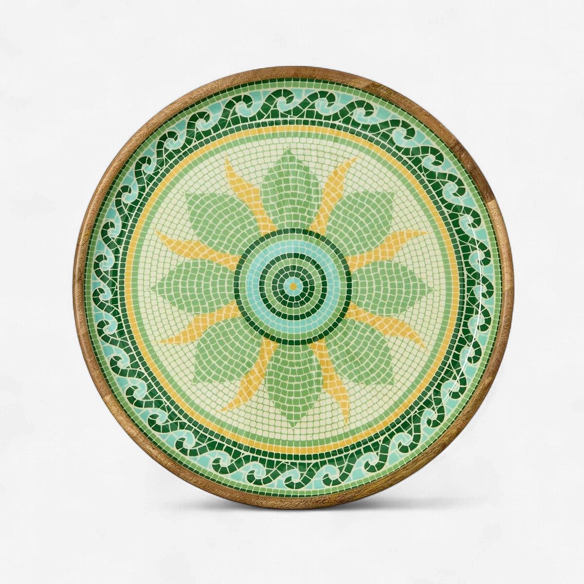 Garden View Small Round Tray-Yatawara