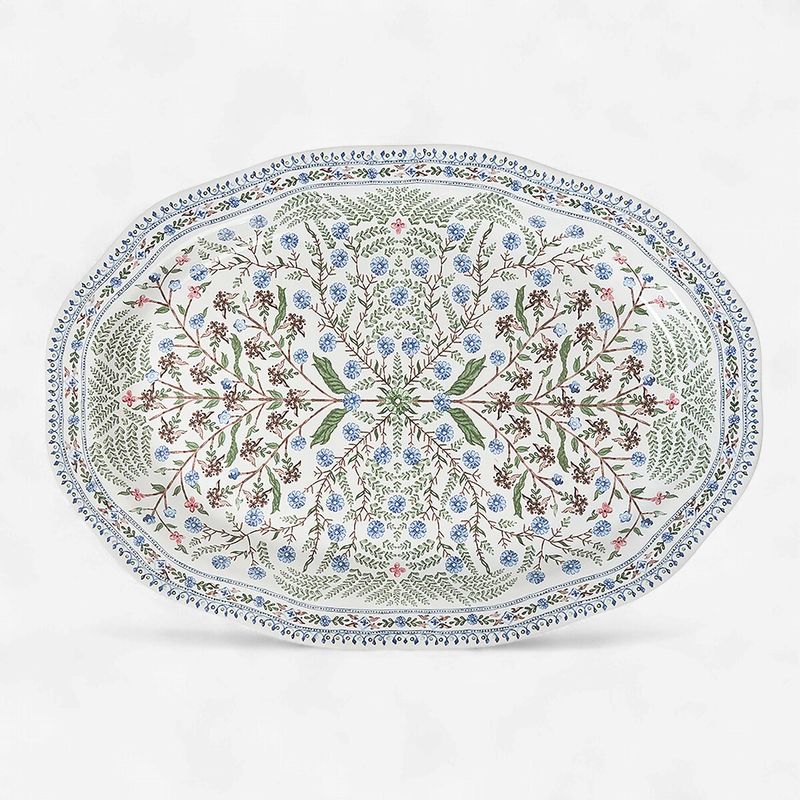 Juliska Villa Seville Chambray 17" Platter-Yatawara