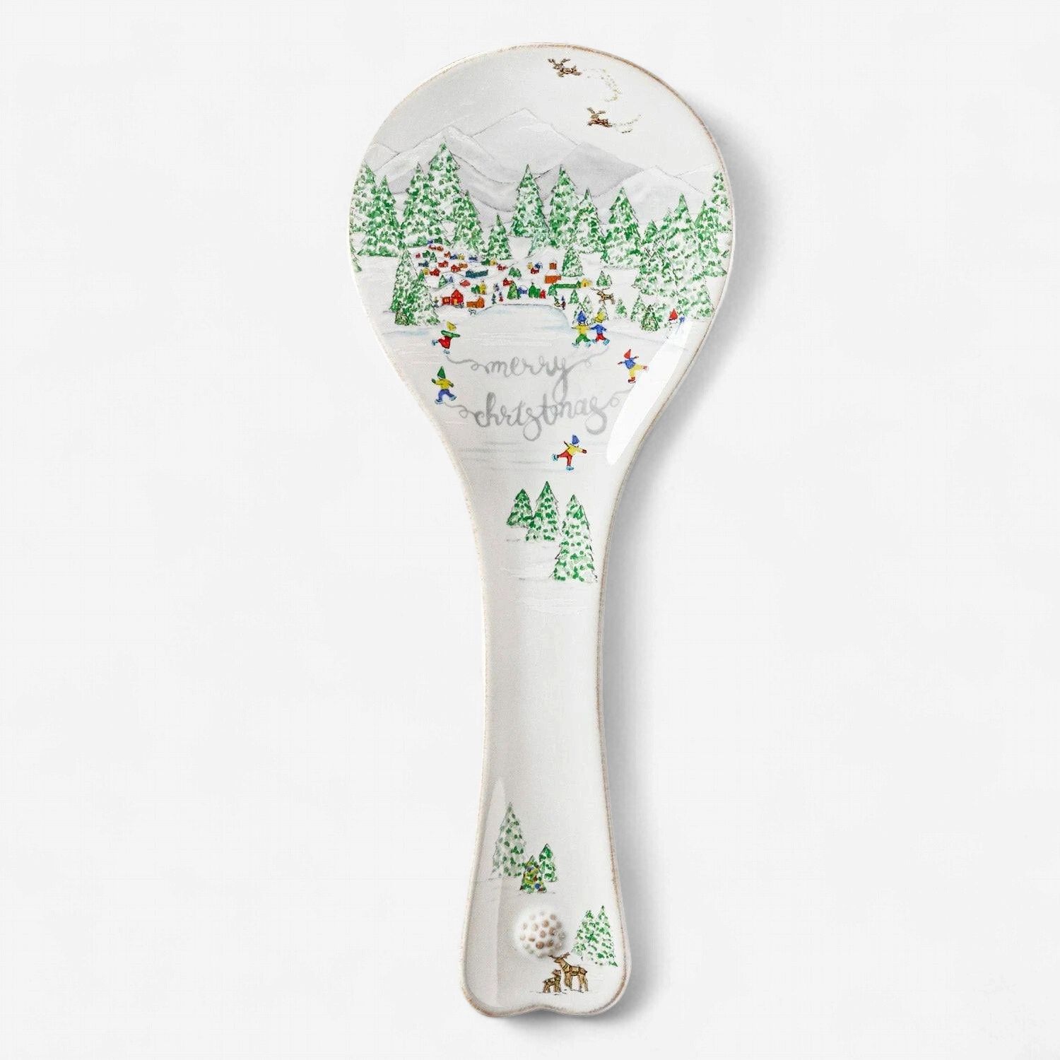 Juliska Berry &amp; Thread North Pole Spoon Rest-Moberly