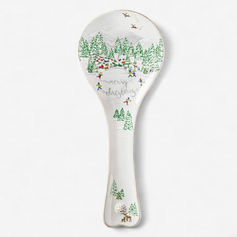 Juliska Berry &amp; Thread North Pole Spoon Rest-Moberly