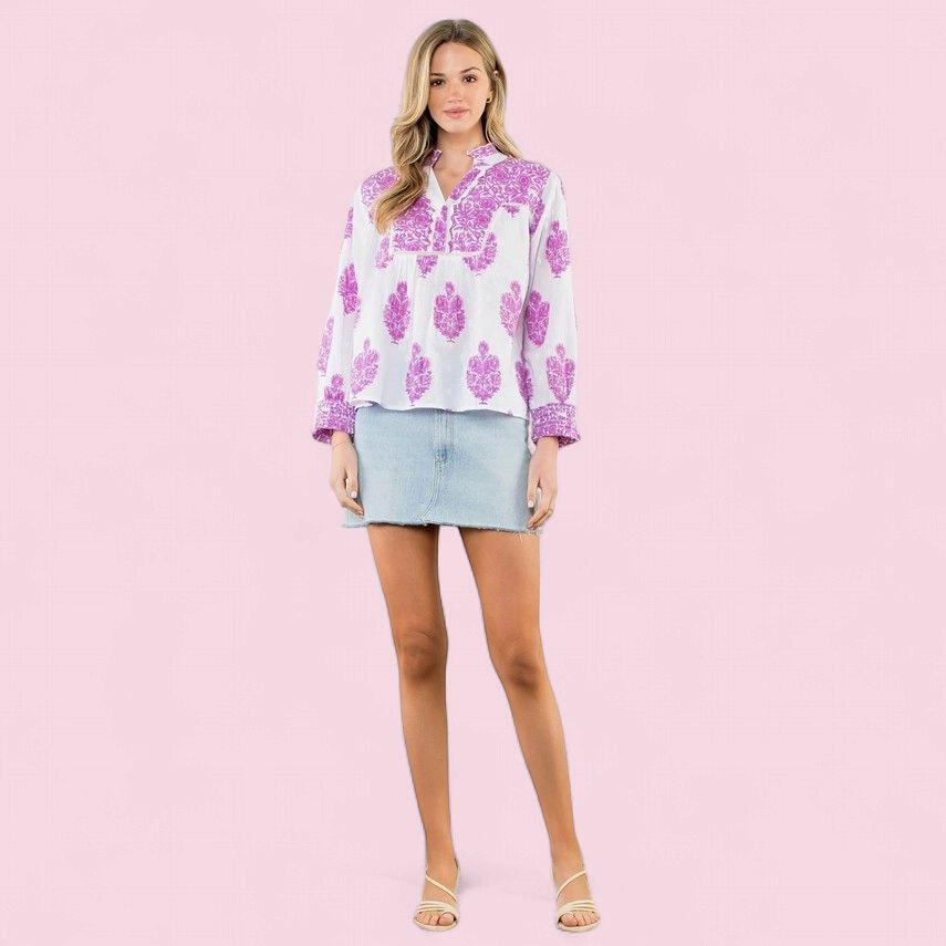 THML Flower Print Top