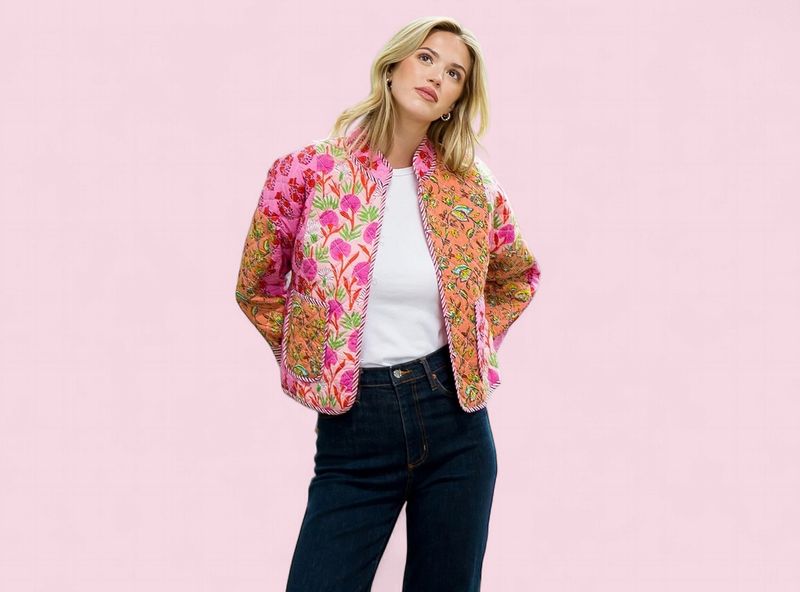 THML Patchwork Quilted Jacket