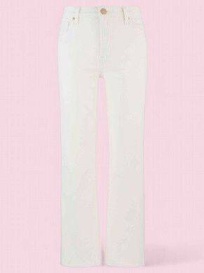 Kut Kelsey HR Ankle Flare Jean-Ecru