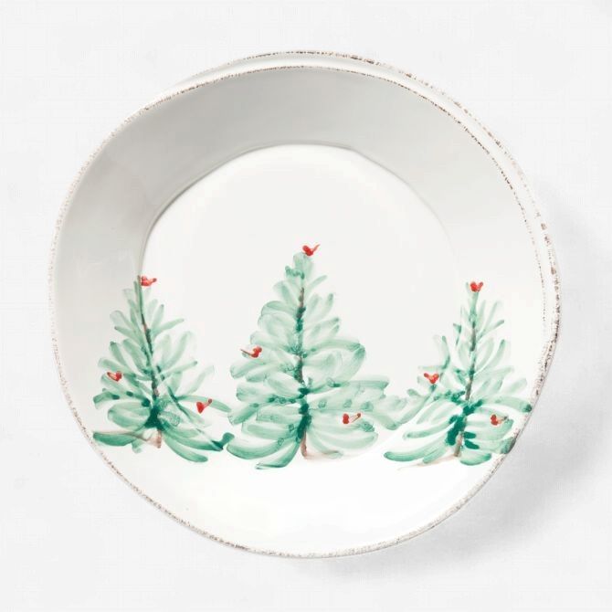 Vietri Lastra Holiday Pasta Bowl-Walker