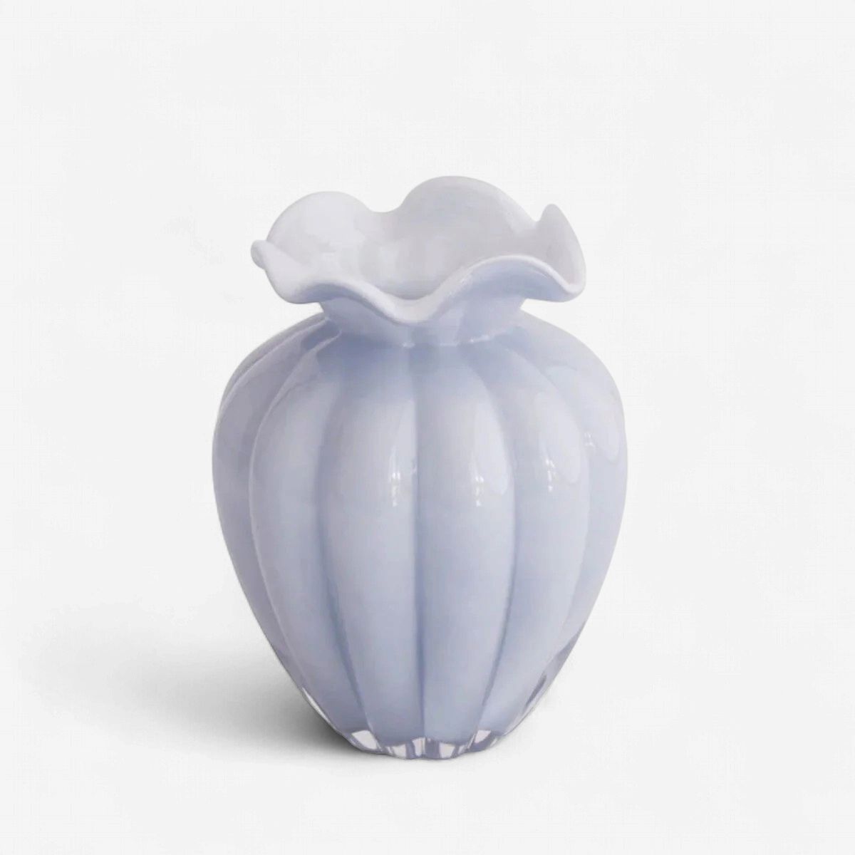 Beatriz Ball Large Vento Vase-Periwinkle-Walker