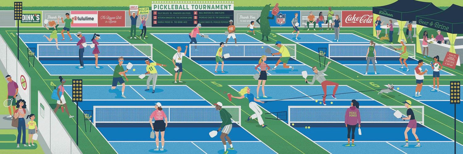 Pickleball 750pc Puzzle
