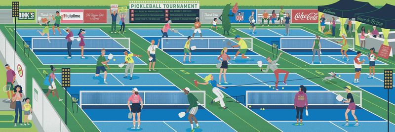 Pickleball 750pc Puzzle