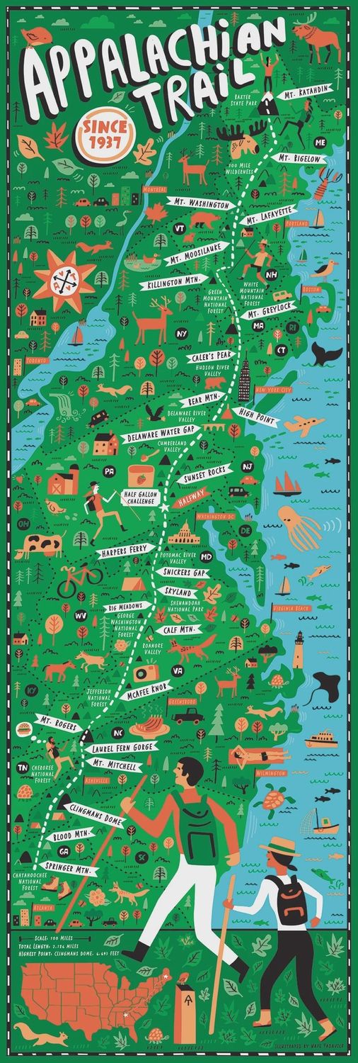 Appalachian Trail 750pc Puzzle