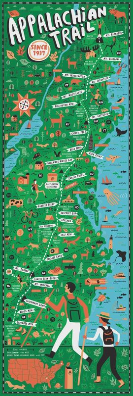 Appalachian Trail 750pc Puzzle