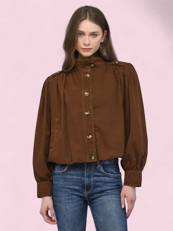 Fate Brown Bomber Jacket