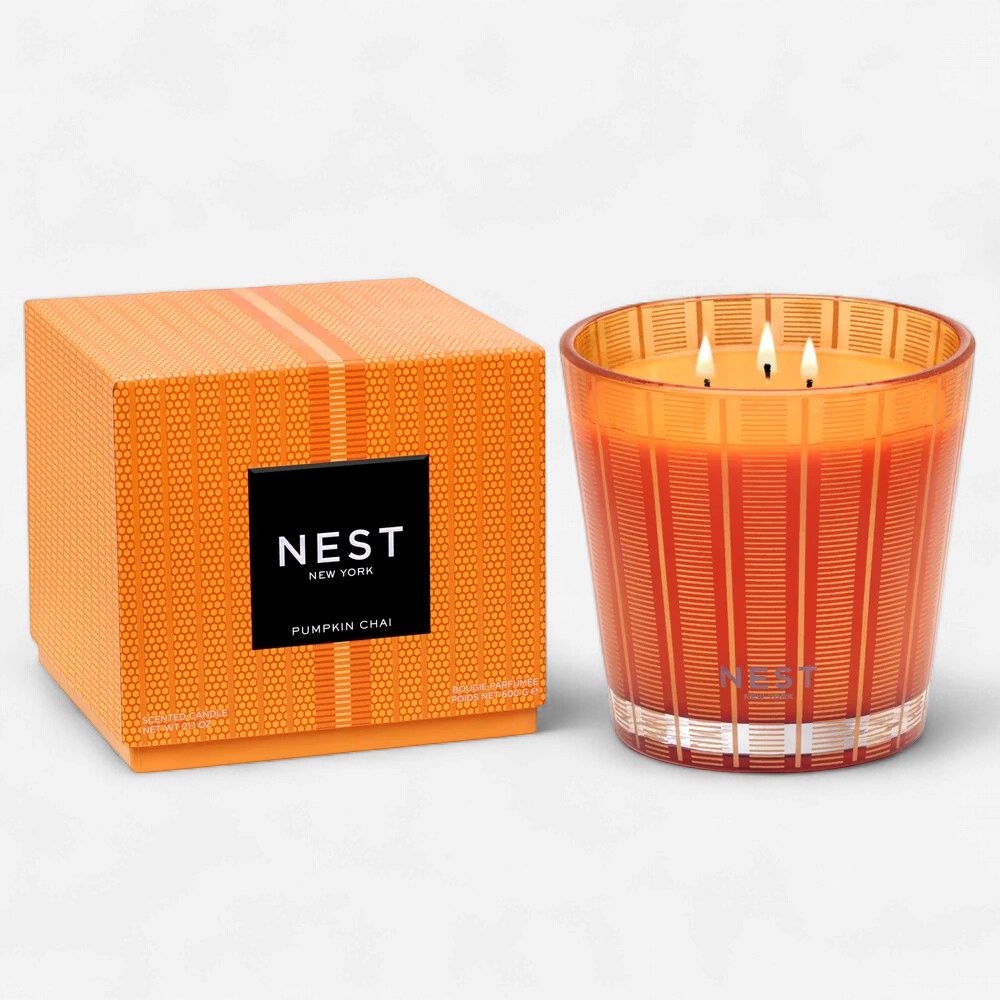Pumpkin Chai 3 Wick Candle