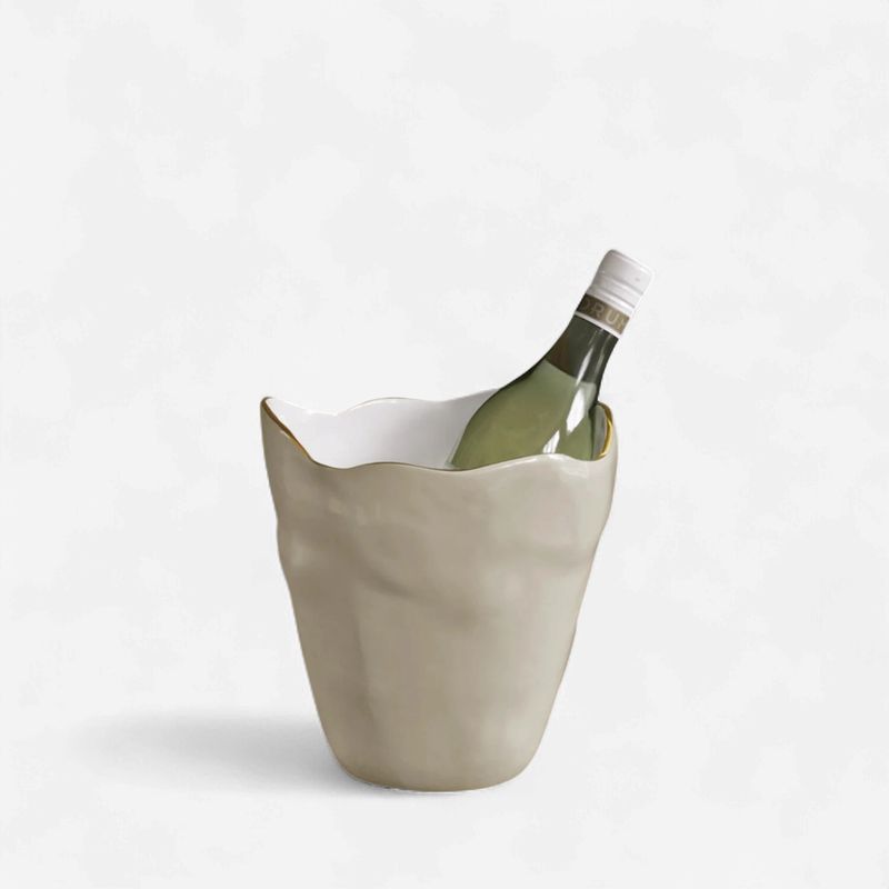 Beatriz Ball Encanto Soho Large Ice Bucket-Cream/White-Walker