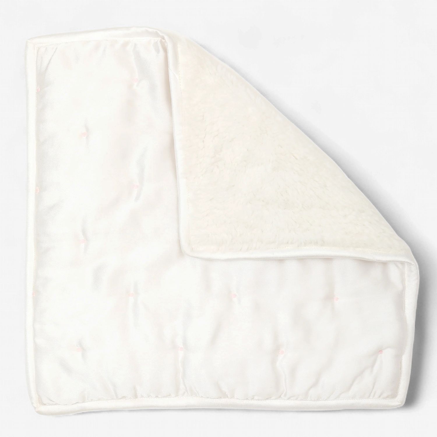 Lenora Baby Satin &amp; Fur Lovie