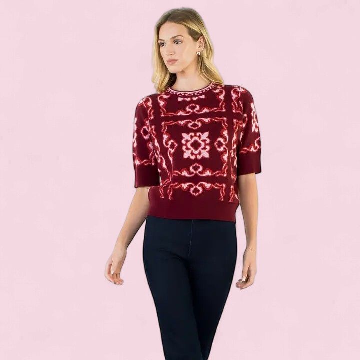 L/S Pattern Sweater