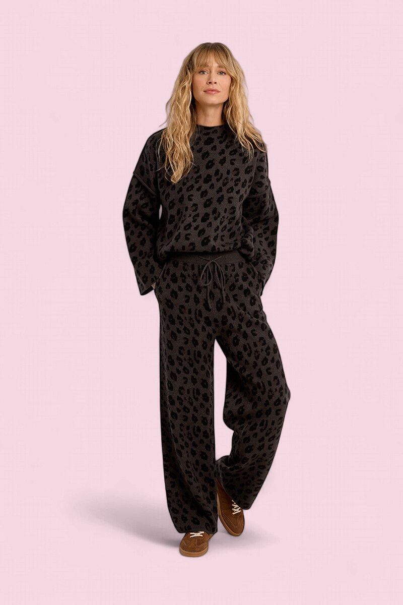 Molly Bracken Dark Grey Sweater/Pant Set