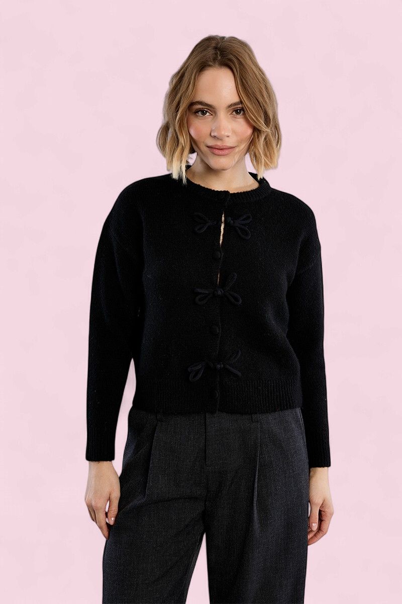 Lili Sidonio Black Cardigan