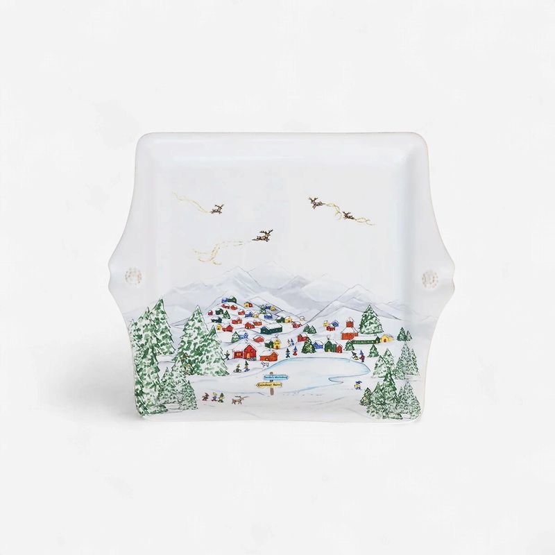 Juliska Berry &amp; Thread North Pole Cookie Tray-Kaufmann