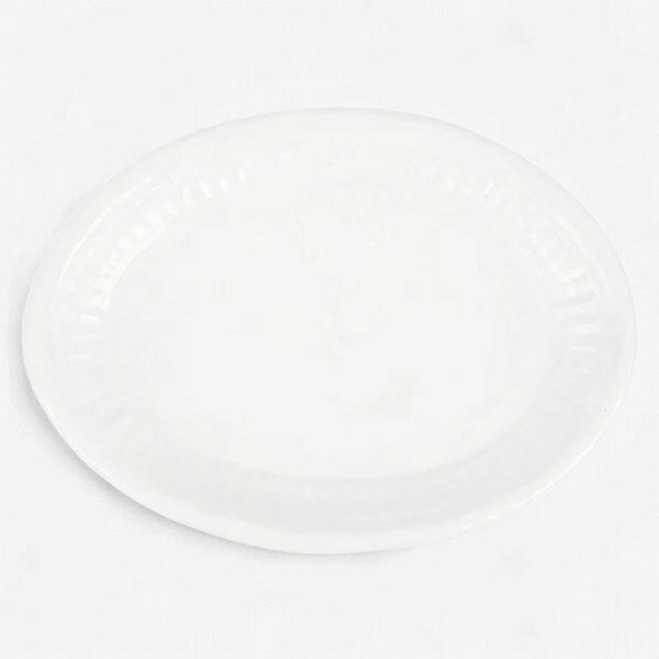 Vietri Pietra Serena Large Oval Platter-Lowder