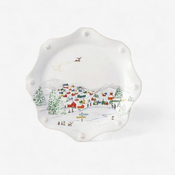 Juliska Berry &amp; Thread North Pole Salad Plate-Lowder
