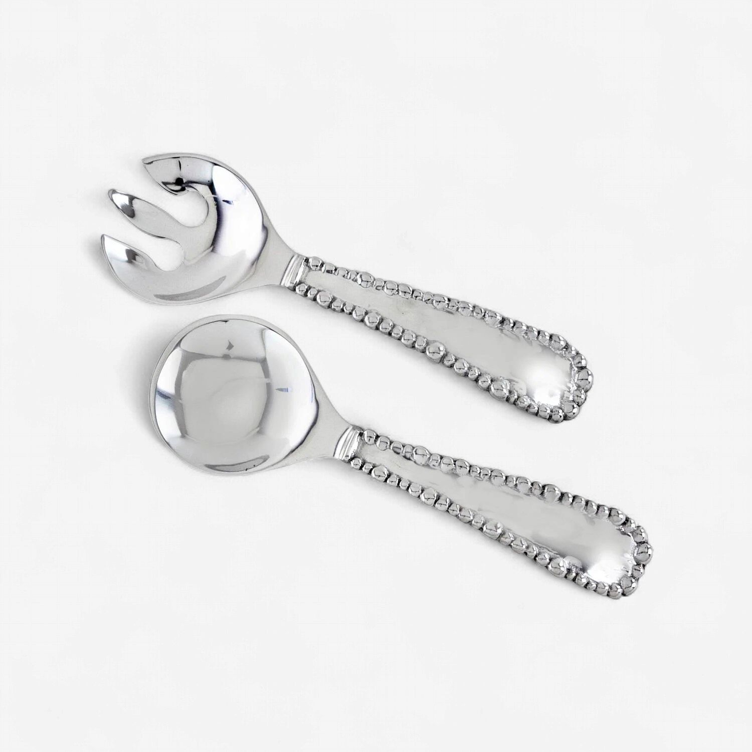 Beatriz Ball Small Organic Pearl Salad Servers-Lowder