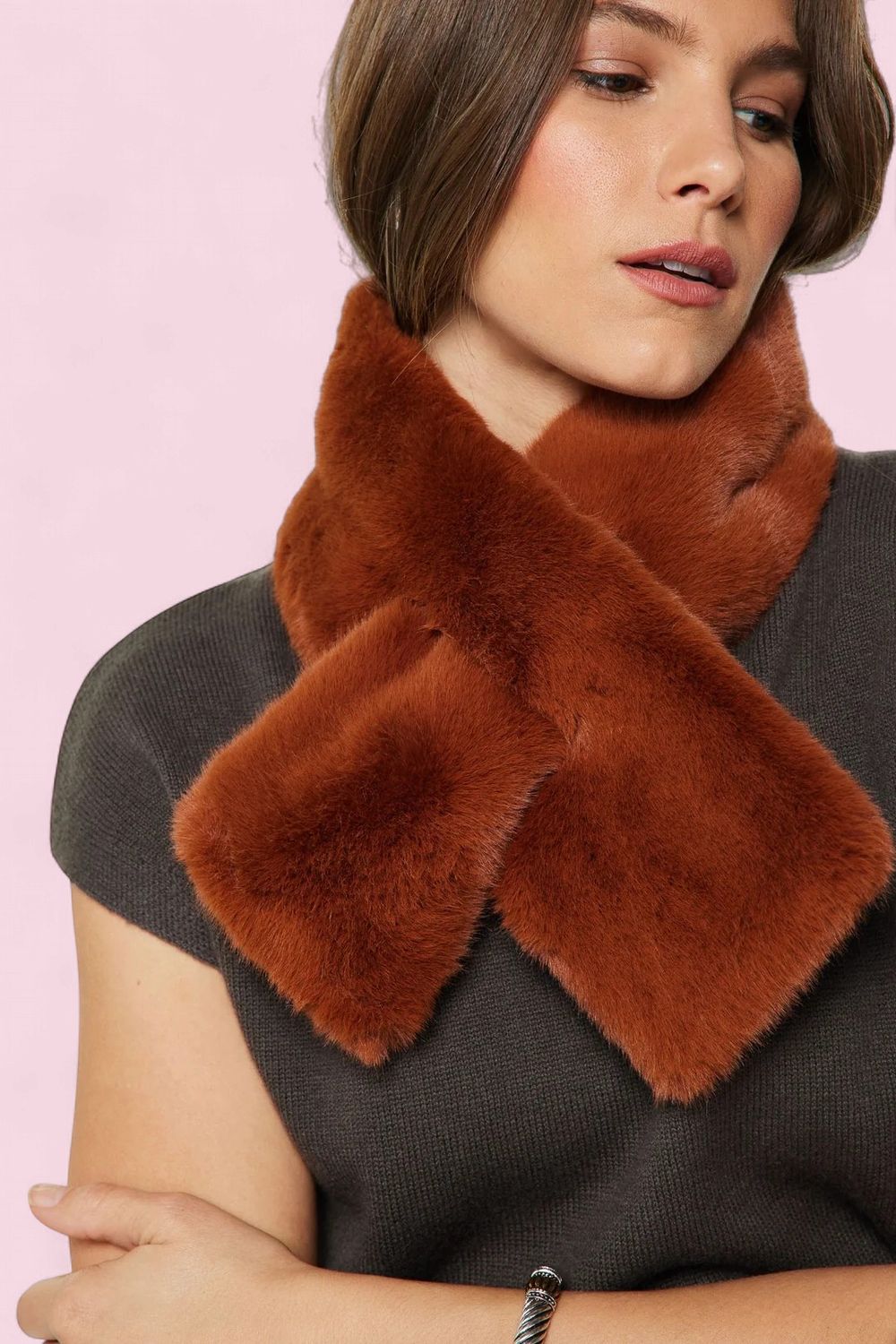 Current Air Faux Fur Muffler