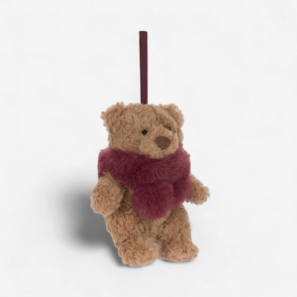 Jellycat Bartholomew Bear Winter Warmer Decoration