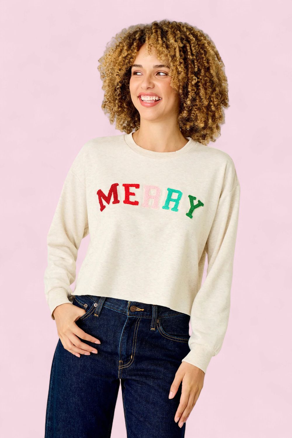 Merry Boucle Sweatshirt