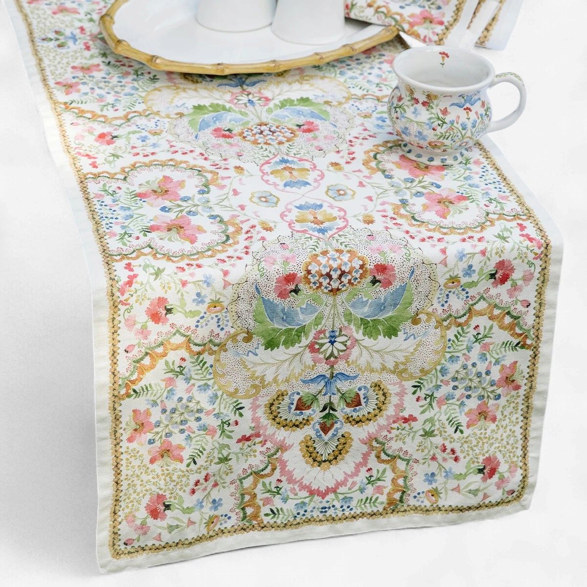 Juliska Sophia Table Runner 18"x90"-Dettmer