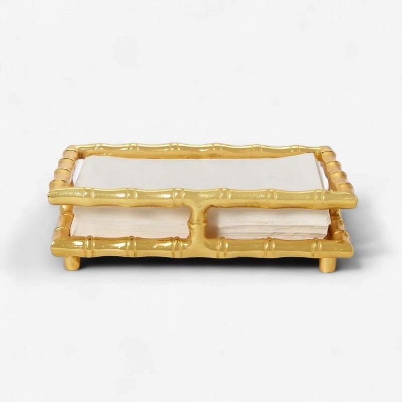 Two's Co. Bamboo Guest Towel Holder-Dettmer