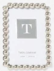 Two's Co. Silver Ball Frame 4 X 6-Dettmer