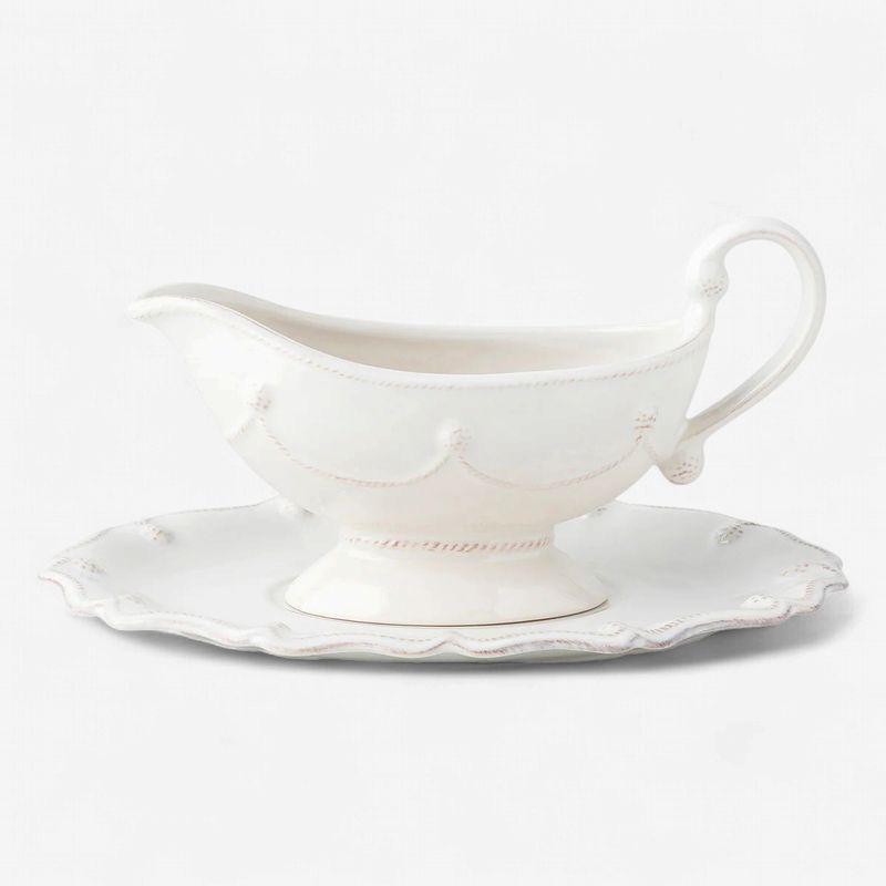 Juliska Berry &amp; Thread Sauce Boat and Stand-Dettmer