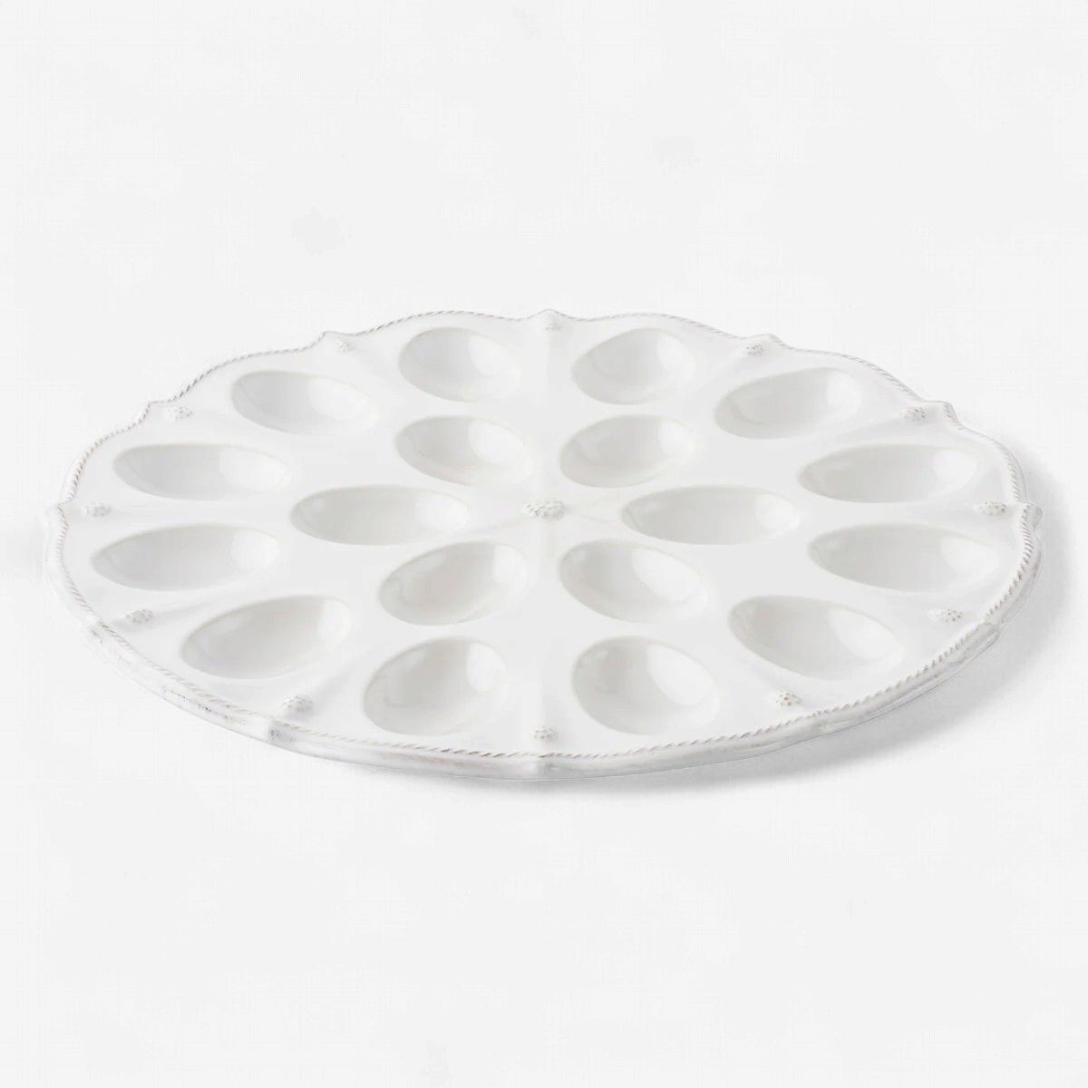Juliska Berry &amp; Thread Deviled Egg Tray-Dettmer