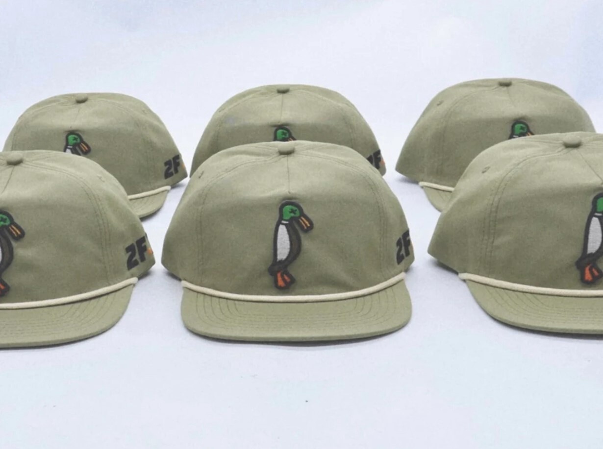 Duck Rope Hat - Olive, Color: Olive