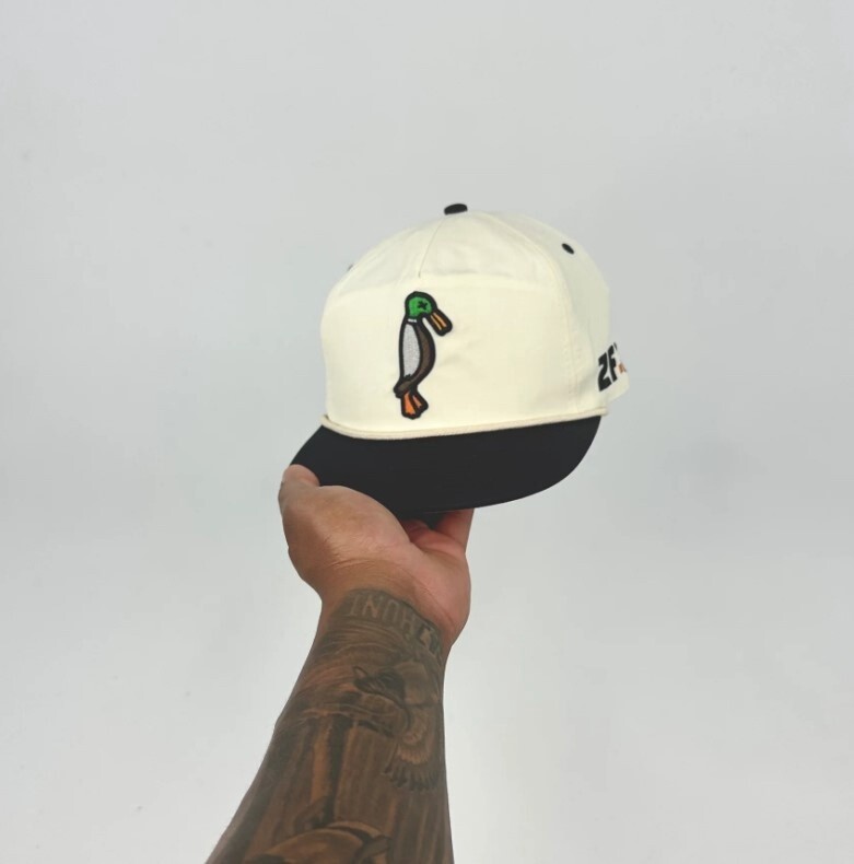 Duck Rope Hat - Off White/Black