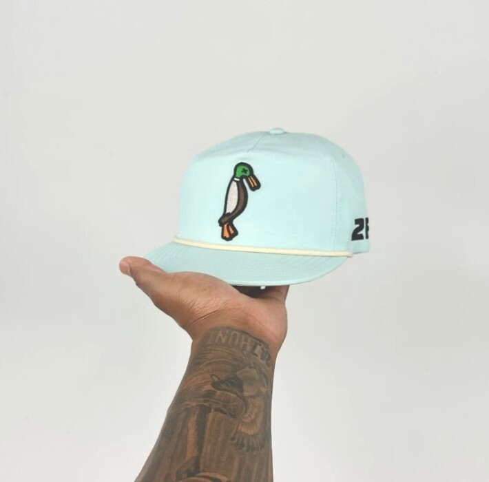 Duck Rope Hat - Teal, Color: Teal