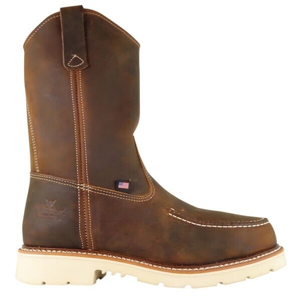 American Heritage 11″ Moc Toe Pull-On Wellington Boots, Size: 10.5, Width: D