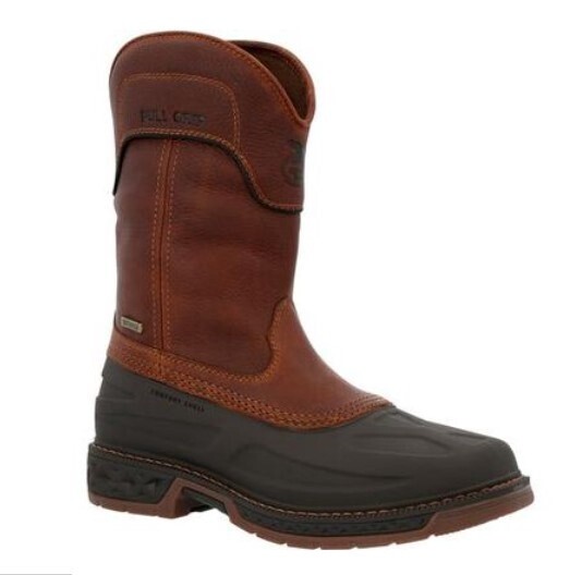 Carbo-Tec LTR Waterproof Muddog Wellington Work Boot, Size: 10.5, Width: M
