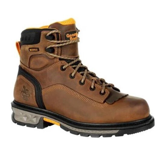Carbo-Tec LTX Waterproof 6&quot; Composite Toe Work Boot, Size: 10.5, Width: M