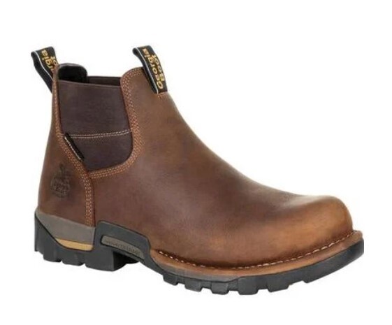 Eagle One Waterproof Steel Toe Chelsea Work Boot, Size: 10.5, Width: M