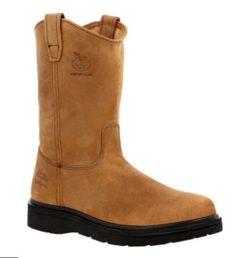 Farm And Ranch Wellington Work Boot, Width: M, Size: 10.5